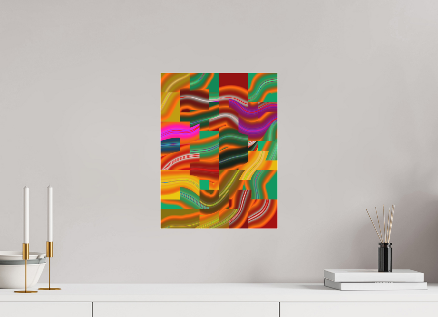 30 x 40 cm, Photo Print under matte Acrylic Glass Antiflow #18